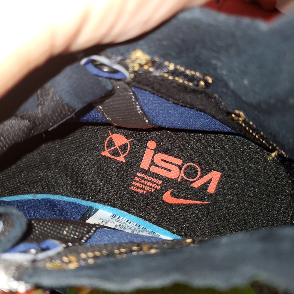 Nike AIR MAX 270 ISPA Terra Orange/Blue Void - Picture 3 of 12